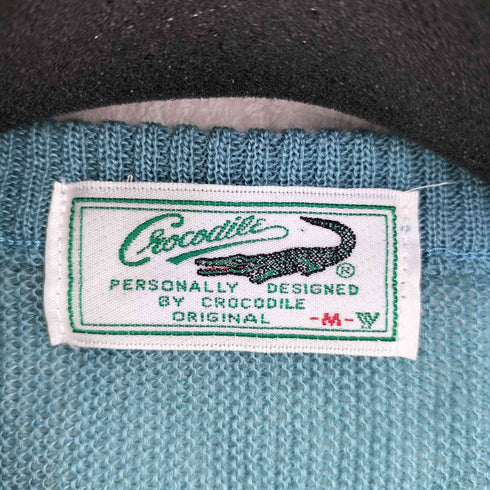 クロコダイル crocodile モヘア混 アクリル Vネックニット メンズ JPN:M