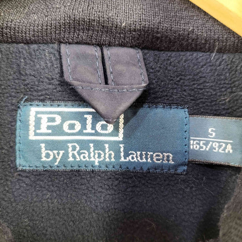 ポロバイラルフローレン Polo by RALPH LAUREN ポニー刺繍 裏フリース フードパッカブルブルゾン メンズ import:S