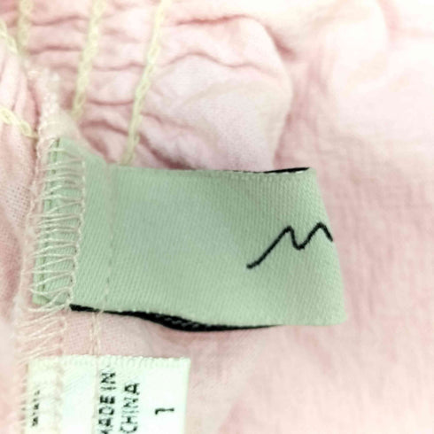 マウジー moussy M_ SHIRRING キャミソール レディース JPN:1