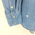 ラングラー Wrangler デニム刺繍シャツ インディゴ メンズ JPN:S