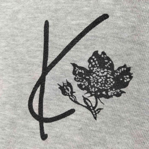 ケンゾーパリス KENZO PARIS 80-00s ワンポイントプリント クロップドスウェットプルオーバー メンズ FREE