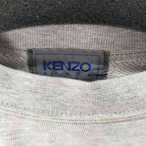ケンゾーパリス KENZO PARIS 80-00s ワンポイントプリント クロップドスウェットプルオーバー メンズ FREE
