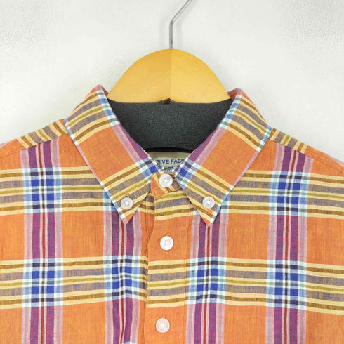 ビームスボーイ BEAMS BOY リネン ボタンダウン プルオーバー シャツ レディース
