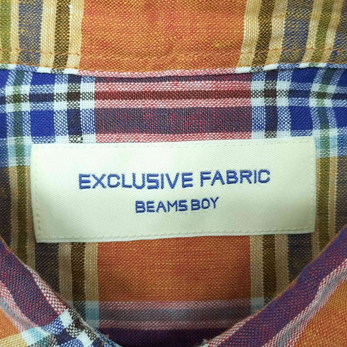ビームスボーイ BEAMS BOY リネン ボタンダウン プルオーバー シャツ レディース