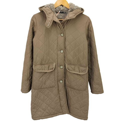 マッキントッシュ Mackintosh ボア フーデット キルティングコート レディース