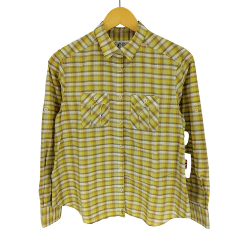マーモット MARMOT デサント製 MOUNTAIN LIMITED L/S チェックシャツ レディース JPN:M