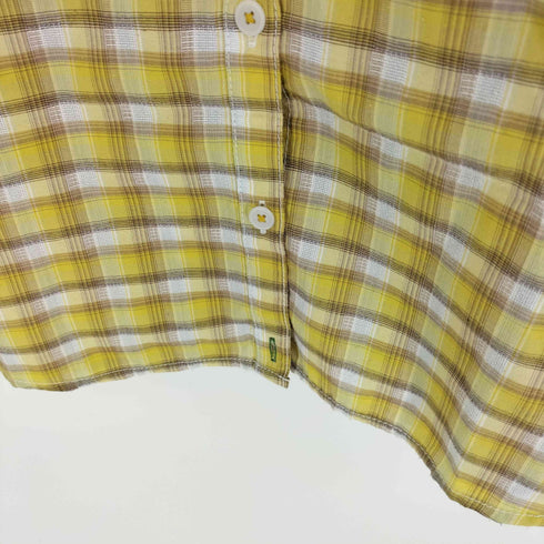 マーモット MARMOT デサント製 MOUNTAIN LIMITED L/S チェックシャツ レディース JPN:M