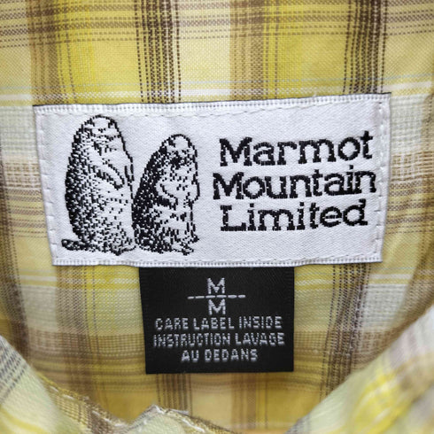 マーモット MARMOT デサント製 MOUNTAIN LIMITED L/S チェックシャツ レディース JPN:M