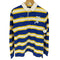 ポロバイラルフローレン Polo by RALPH LAUREN ALL STAR 刺繍 OLD ENGLISH ワッペン ボーダー L/S ラガーシャツ メンズ import:XL