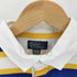 ポロバイラルフローレン Polo by RALPH LAUREN ALL STAR 刺繍 OLD ENGLISH ワッペン ボーダー L/S ラガーシャツ メンズ import:XL