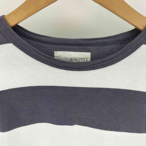 デニムアンドサプライ ラルフローレン DENIM & SUPPLY RALPH LAUREN ボーダー クルーネック L/S Tシャツ メンズ import:S