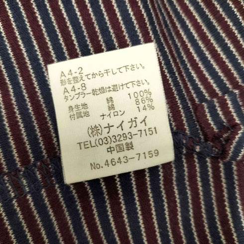 ポロゴルフラルフローレン POLO GOLF RALPH LAUREN ポニー 刺繍 タートルネック ボーダー L/S Tシャツ メンズ import:L