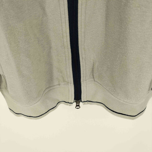 カルバンクライン CALVIN KLEIN 90-00S ロゴ 刺繍 パイピング ライン スウェット トラックジャケット ジャージ メンズ import:L