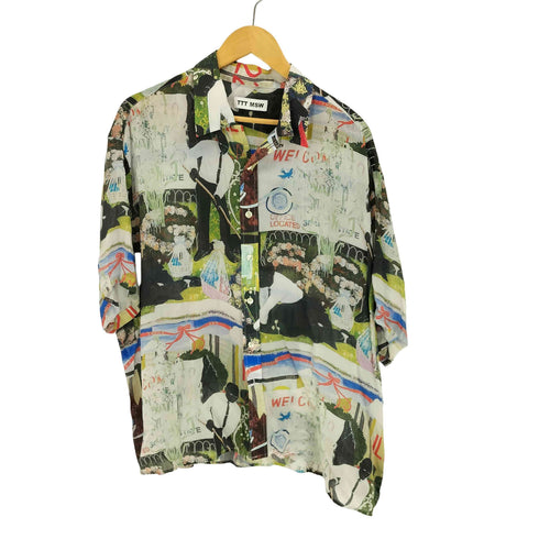 ティーモダンストリートウエア TTT_MSW Kerry Half Sleeve Shirt メンズ JPN:M