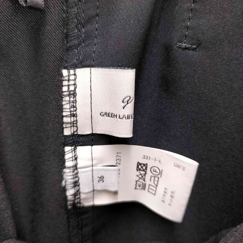 ユナイテッドアローズグリーンレーベルリラクシング UNITED ARROWS green label relaxing オルマイパンツP/PUツイルワイド レディース 36
