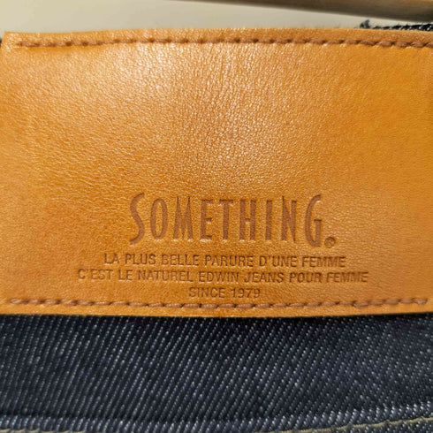 サムシング SOMETHING 日本製 LISA ワイドデニムパンツ レディース JPN:XS