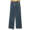 リーバイス Levis DODO JEAN 別注 RIBCAGE WIDE LEG ミディアムインディゴ レディース 23