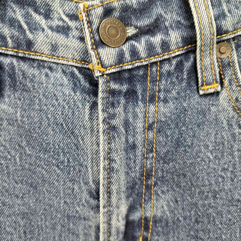 リーバイス Levis DODO JEAN 別注 RIBCAGE WIDE LEG ミディアムインディゴ レディース 23