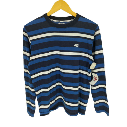 ジェイプレス J.PRESS ロゴ 刺繍 ボーダー L/S Tシャツ メンズ 170