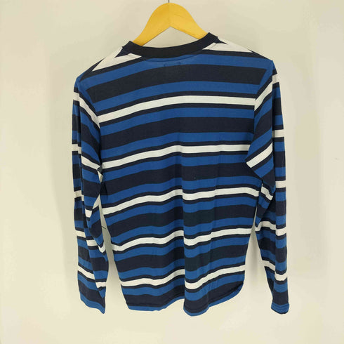 ジェイプレス J.PRESS ロゴ 刺繍 ボーダー L/S Tシャツ メンズ 170