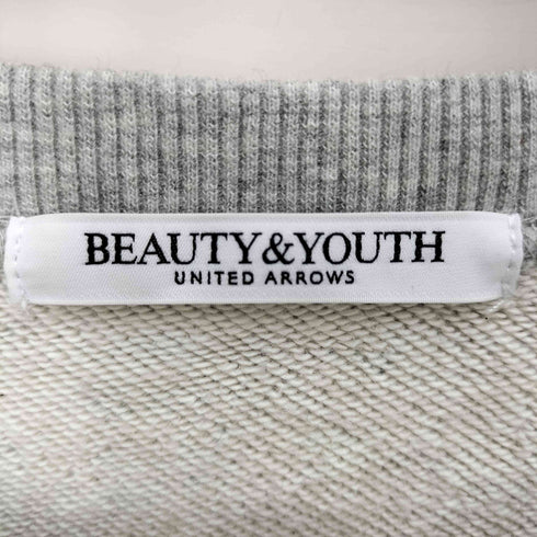 ビューティーアンドユースユナイテッドアローズ BEAUTY & YOUTH UNITED ARROWS コットン裏毛 ショートワイド スウェットプルオーバー レディース FREE