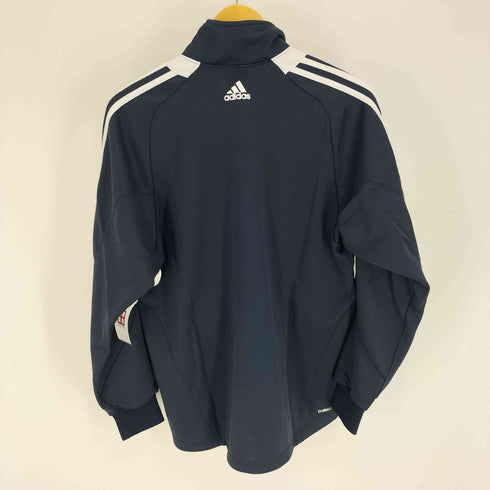 アディダス adidas CLIMA365 パフォーマンスロゴ プリント サイドライン トラックジャケット ジャージ メンズ JPN:L