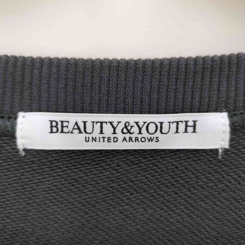 ビューティーアンドユースユナイテッドアローズ BEAUTY & YOUTH UNITED ARROWS コットン裏毛 ショートワイド スウェットプルオーバー レディース