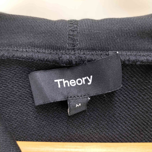セオリー theory ワンポイントロゴ プルオーバー パーカー メンズ import:M