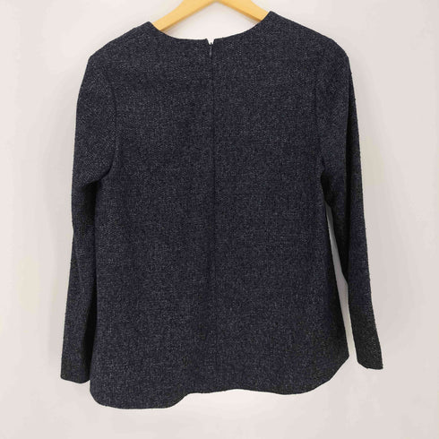 ユナイテッドアローズ UNITED ARROWS ミックスツイード スキッパー ブラウス レディース JPN:38
