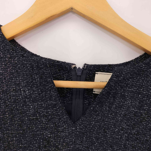 ユナイテッドアローズ UNITED ARROWS ミックスツイード スキッパー ブラウス レディース JPN:38
