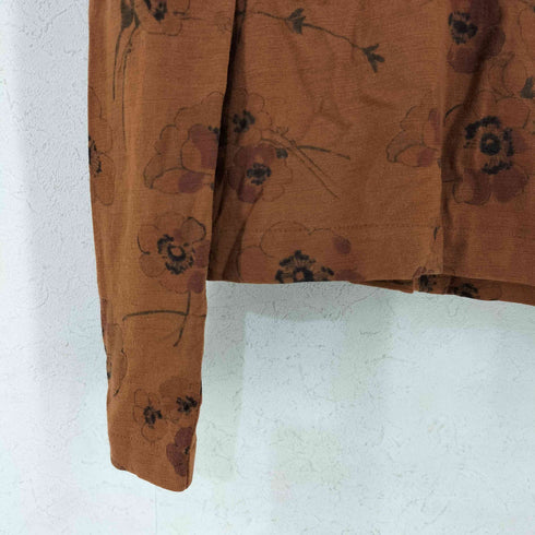 タオコムデギャルソン tao COMME des GARCONS 06AW ウール フラワープリント L/S カットソー レディース JPN:S