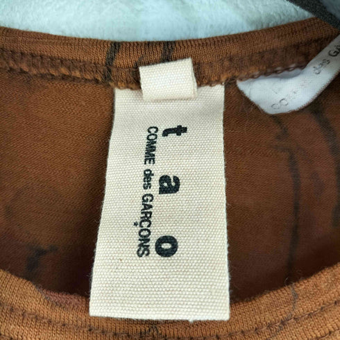 タオコムデギャルソン tao COMME des GARCONS 06AW ウール フラワープリント L/S カットソー レディース JPN:S