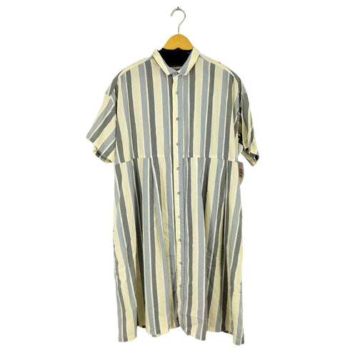 グランドママドーター GRANDMA MAMA DAUGHTER S/S ストライプワンピース レディース JPN:1