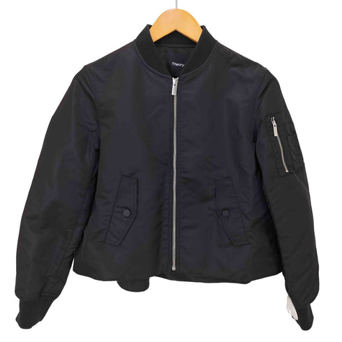 セオリー theory 24SS AERO NYLON/ALINE VARSITY COL.050 レディース P