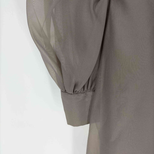 スナイデル snidel 21SS ハーフスリーブオーガンジーブラウス レディース ONE SIZE