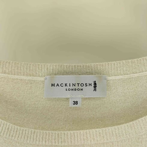 マッキントッシュ ロンドン Mackintosh LONDON ボートネック ラメ S/S ニット レディース EUR:38