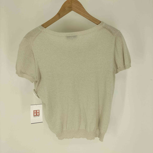マッキントッシュ ロンドン Mackintosh LONDON ボートネック ラメ S/S ニット レディース EUR:38