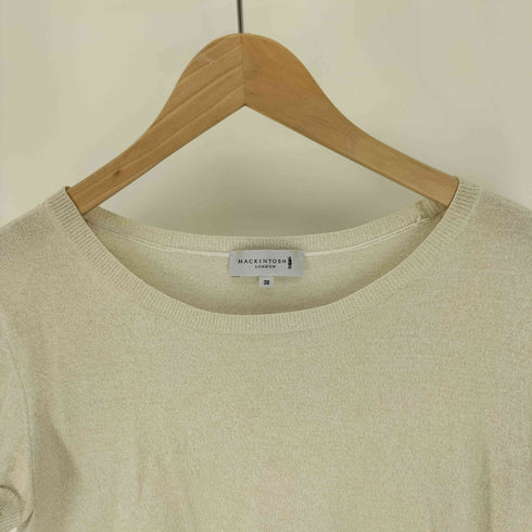 マッキントッシュ ロンドン Mackintosh LONDON ボートネック ラメ S/S ニット レディース EUR:38