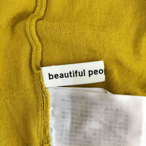 ビューティフルピープル beautiful people ウール タートルネック デザインニット レディース JPN:36