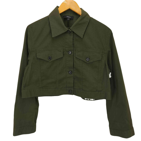 セオリー theory 24SS Patton PD Crop Trucker JKT レディース JPN:S
