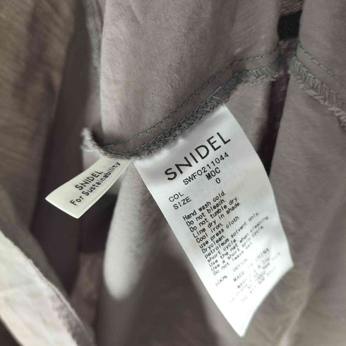スナイデル snidel 21SS ORGANICSボリュームシャツワンピース レディース JPN:0