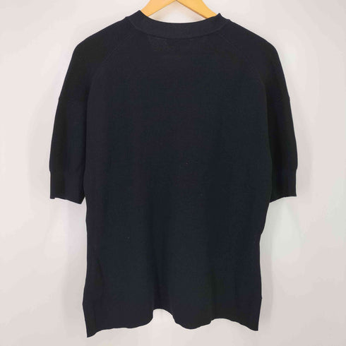 セオリー theory スリット Vネック プルオーバー S/S ニット レディース JPN:S