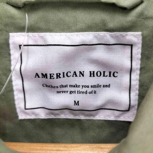 アメリカンホリック AMERICAN HOLIC 2WAYステンカラーライナー付きコート レディース JPN:M