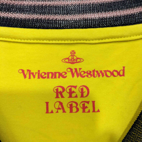 ヴィヴィアンウエストウッドレッドレーベル Vivienne Westwood RED LABEL 花柄 前面プリント リブ切替 ロングスリーブTシャツ カットソー ロンT レディース 2