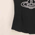 ヴィヴィアンウエストウッドレッドレーベル Vivienne Westwood RED LABEL オーブロゴ Y2K リブ切替 ショートスリーブTシャツ カットソー レディース JPN:1