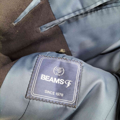 ビームスエフ BEAMS F 総裏 開き見せ サイドベンツ 3Bシングルテーラードジャケット セットアップ メンズ 93S