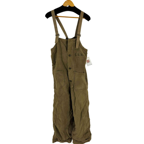 ユーエスネイビー U.S.NAVY 40s DEPARTMENT N-1 CONTRACT NXsx 72577 デッキパンツ オーバーオール メンズ SMALL