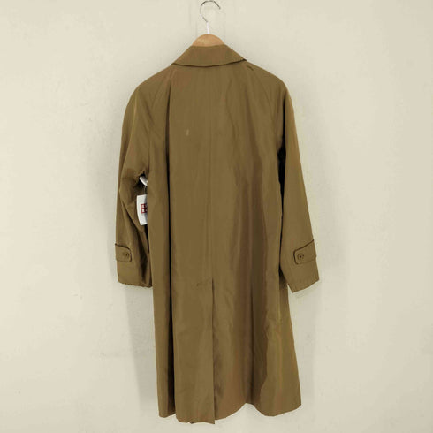 アクアスキュータム AQUASCUTUM イングランド製 シルク ステンカラーコート バルマカーンコート メンズ