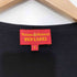 ヴィヴィアンウエストウッドレッドレーベル Vivienne Westwood RED LABEL ミニオーブロゴ刺繍 Y2K パンク 前面プリント Uネックカットソー ロングスリーブTシャツ ロンT レディース JPN:1