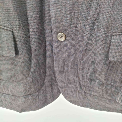 コムデギャルソンオムプリュス COMME des GARCONS HOMME PLUS AD1992 90S 段返り3ボタン ツイードテーラードジャケット メンズ JPN:M